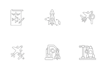 Aerospace Industry Icon Pack