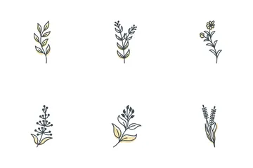 Aesthetic Floral Icon Pack
