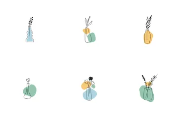 Aesthetic House Plant Icon Pack