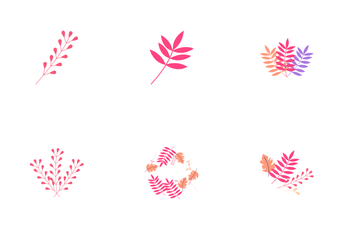 Aesthetic Leaves Icon Pack