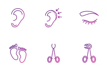 Aesthetic Surgery Icon Pack