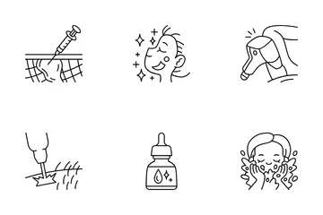 Aesthetic Treatment Icon Pack