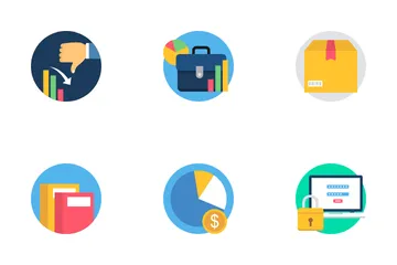 Affaires et commerciales Icon Pack