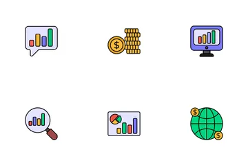 Affaires et finances Pack d'Icônes