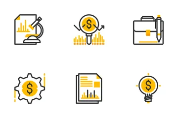 Affaires et finances Pack d'Icônes