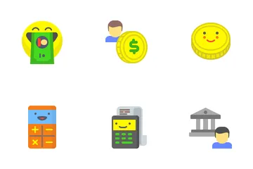 Affaires et finances Icon Pack