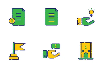 Affaires et investissements Pack d'Icônes