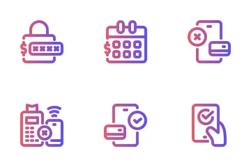 Affaires et paiement Icon Pack