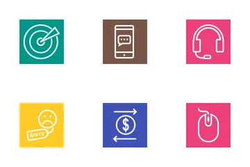 Affari e finanza Icon Pack