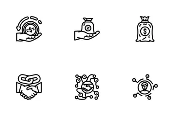Affiliate Referral Program Sales Icon Pack