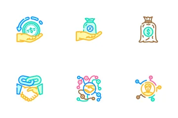 Affiliate Referral Program Sales Icon Pack