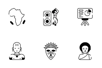 Africa Day Icon Pack