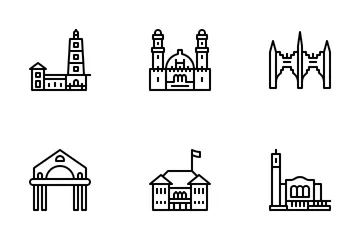 African Capitals Icon Pack