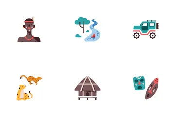 African Safari Icon Pack