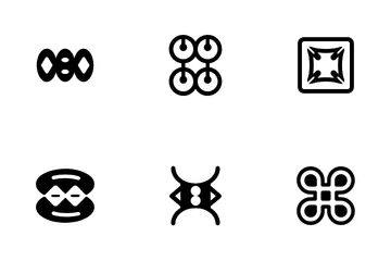 African Symbols Icon Pack