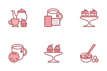 Afternoon Tea Icon Pack