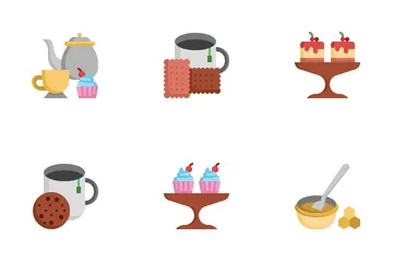 Afternoon Tea Icon Pack
