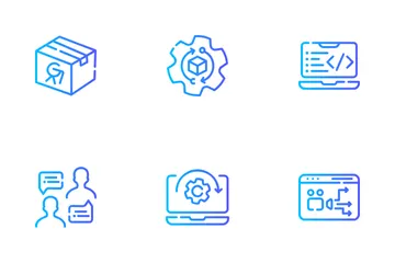 Agencia Paquete de Iconos