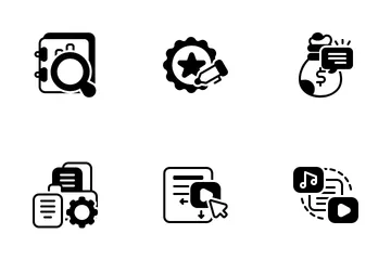 Agencia digital Paquete de Iconos