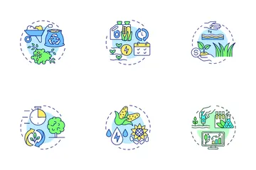 Agribusiness And Smart Farming Icon Pack