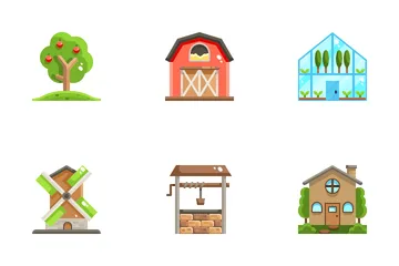 Agricultura e jardinagem Icon Pack