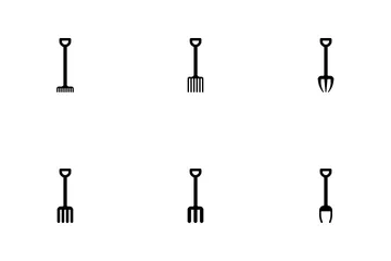Agricultural Implements Icon Pack
