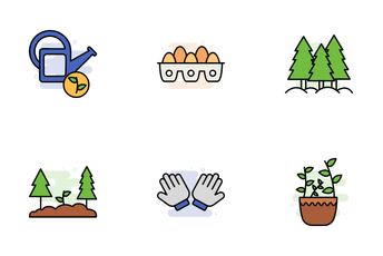 Agriculture & Farming Icon Pack