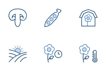 Agriculture, Farming & Gardening Icon Pack