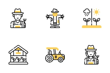 Agriculture Yellowshadow Evecons Icon Pack