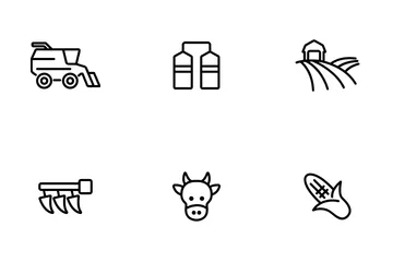 Agronomy Industry Icon Pack