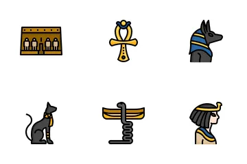 Ägypten-Symbol Symbolpack