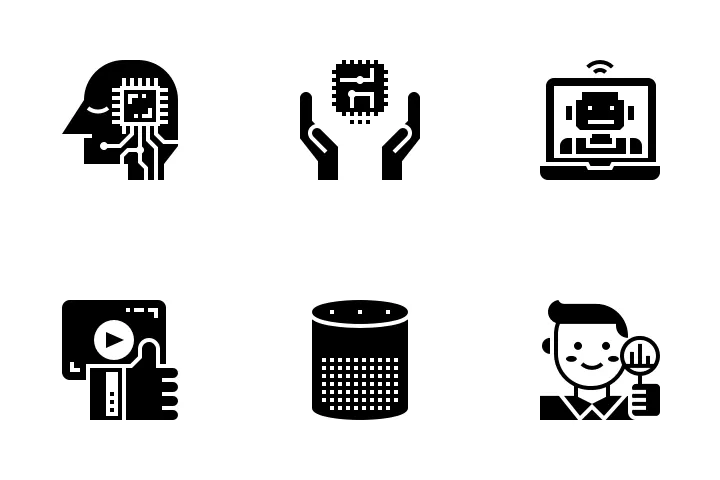 31002 Artificial Intelligence (AI) Icons - Free Download in SVG, PNG ...