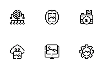 AI Image Generator Icon Pack