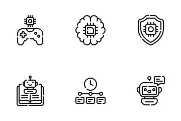 AI In Daily Life Icon Pack