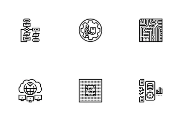 Ai Integration Automation Icon Pack
