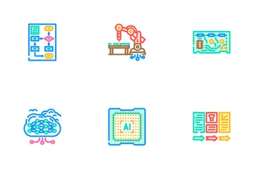 Ai Integration Deep Learning Icon Pack