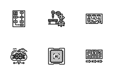 Ai Integration Deep Learning Icon Pack