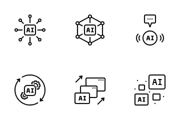 Revolución de la IA Paquete de Iconos