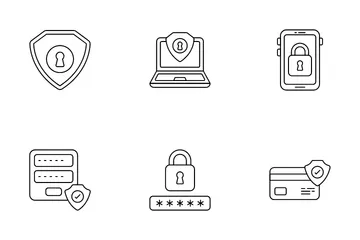 Ai Security And Security Icon Pack