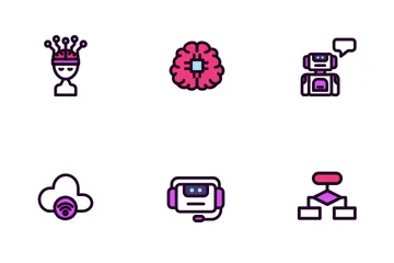 AI Technology Icon Pack