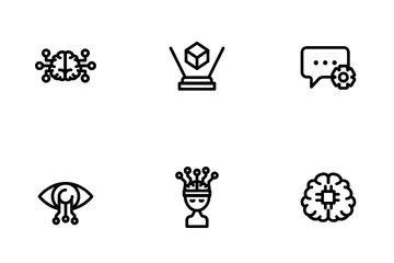 AI Technology Icon Pack