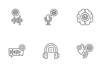 AI Voice Icon Pack