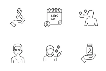 AIDS Awareness Icon Pack