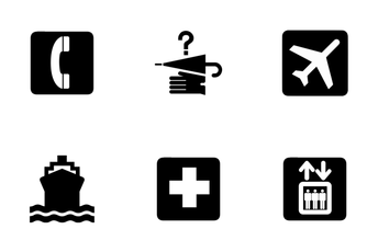 AIGA Symbol Signs Icon Pack