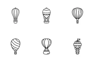 Air Balloon Icon Pack