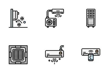 Air Conditioner Icon Pack
