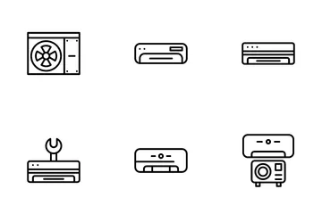 Air Conditioner Icon Pack