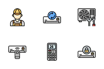 Air Conditioner Icon Pack