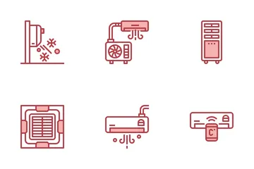 Air Conditioner Icon Pack