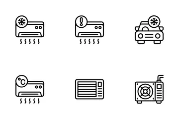 Air Conditioner Icon Pack